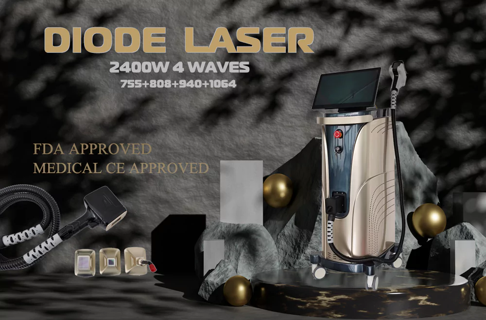 Welcomed Best Sell Diode Laser Hair Removal Beauty Machine