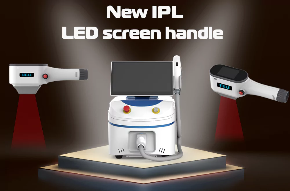 LED screen IPL machine-No.1 smart handle