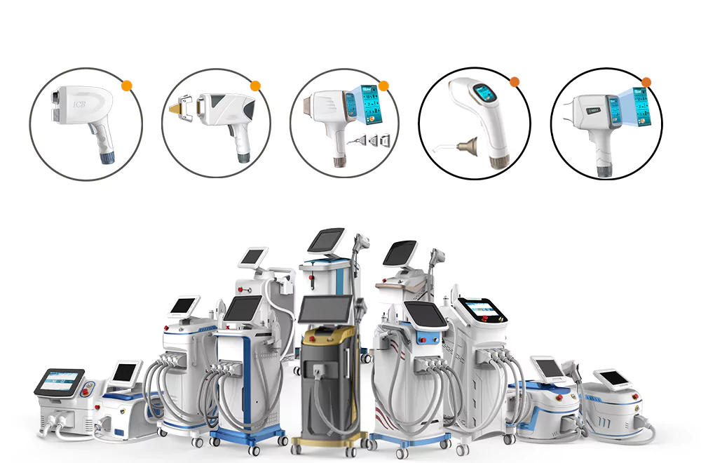 5 Popular diode laser hair removal handles of Stellelaser